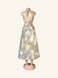 Betty Barday Wild Elegance Halter Maxi Dress - Image 2