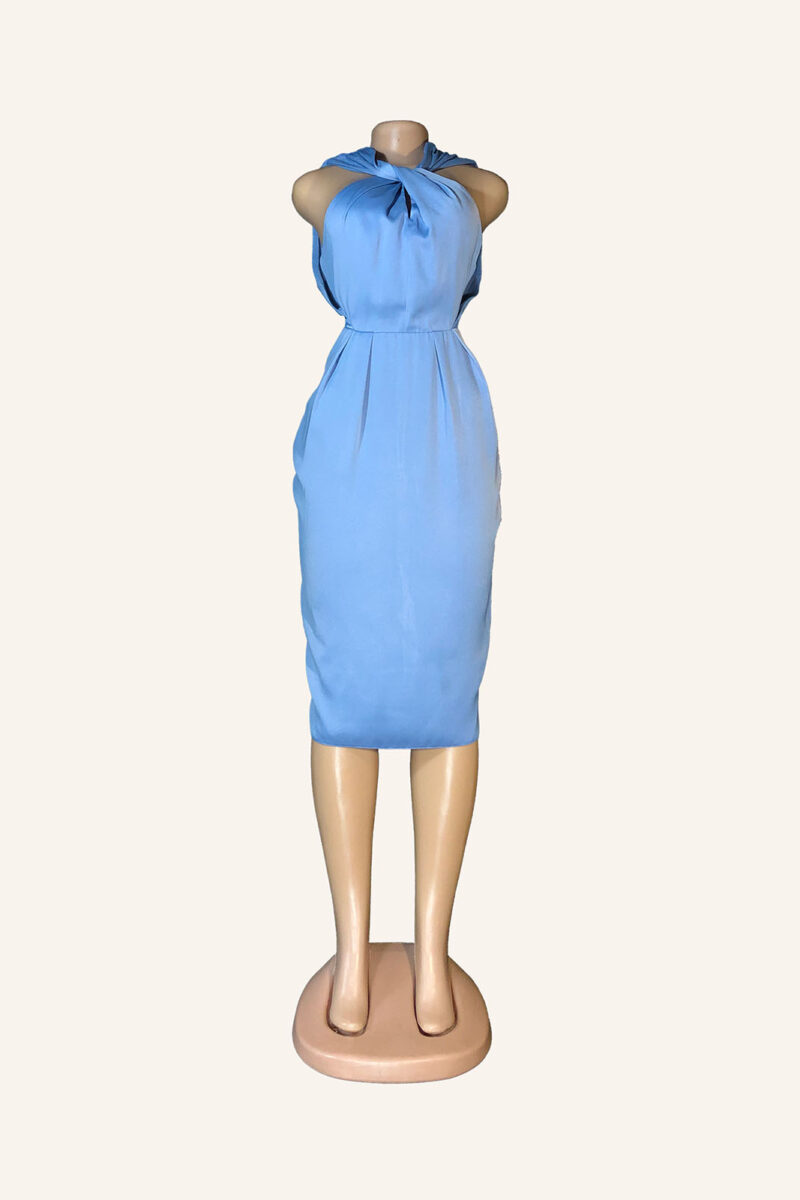 Asos Elegant backless sheath Midi Dress