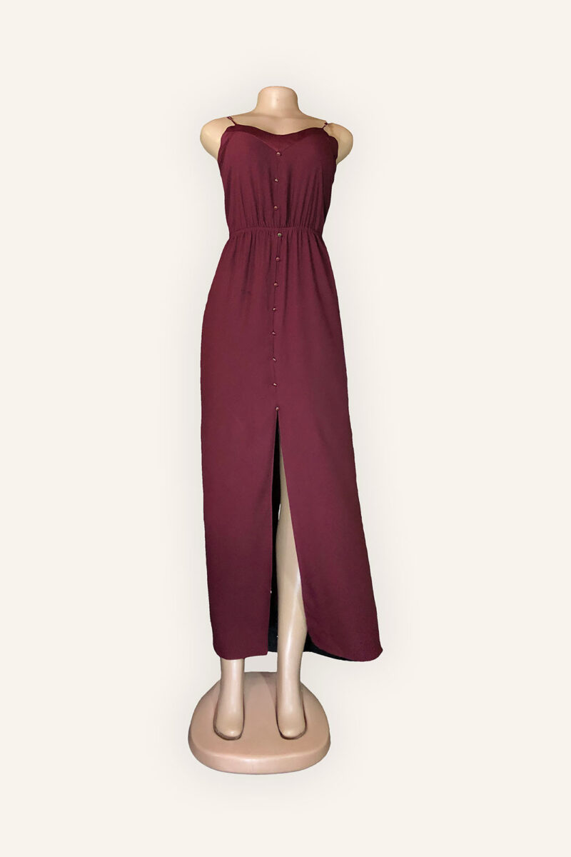 River Island Fitted Waist Maxi Dress
