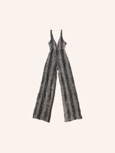 Pretty Little Things Snakeskin-inspired Jumpsuit - Image 3
