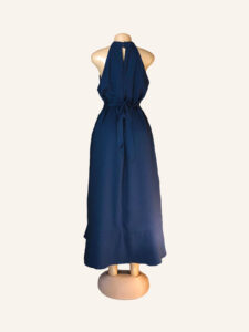 Wallis Navy Blue Elegant Dress - Image 2