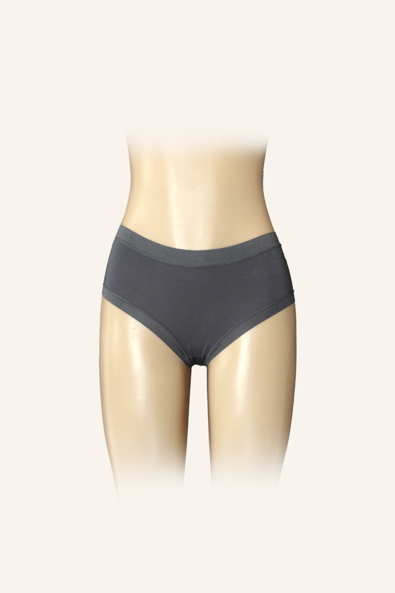 Black Mid-Rise Briefs