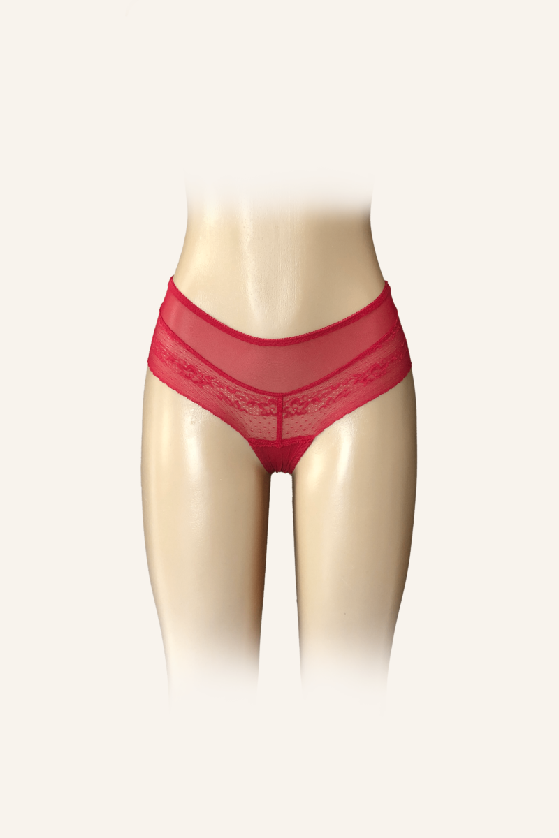 Classic High-Waist Lace Panty