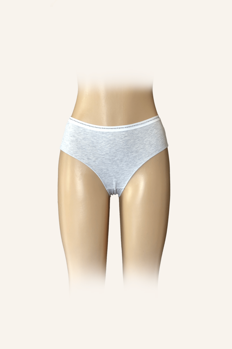 Cotton Briefs with Branded Elastic Waistband