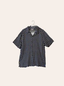 Midnight Mosaic Geometric Shirt - Image 3