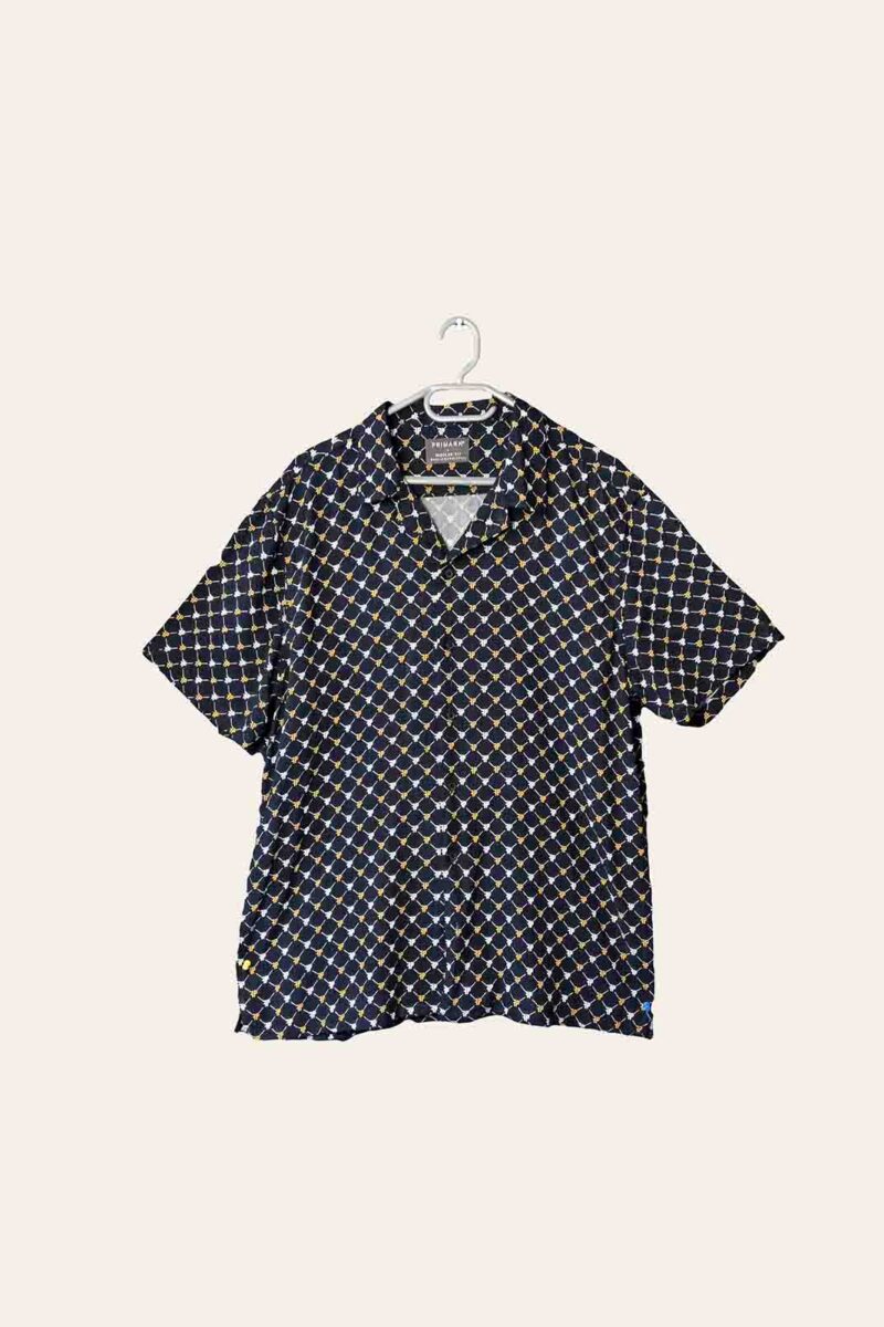 Midnight Mosaic Geometric Shirt