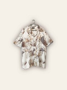 Men's Floral Print Short-Sleeve Shirt - Image 3