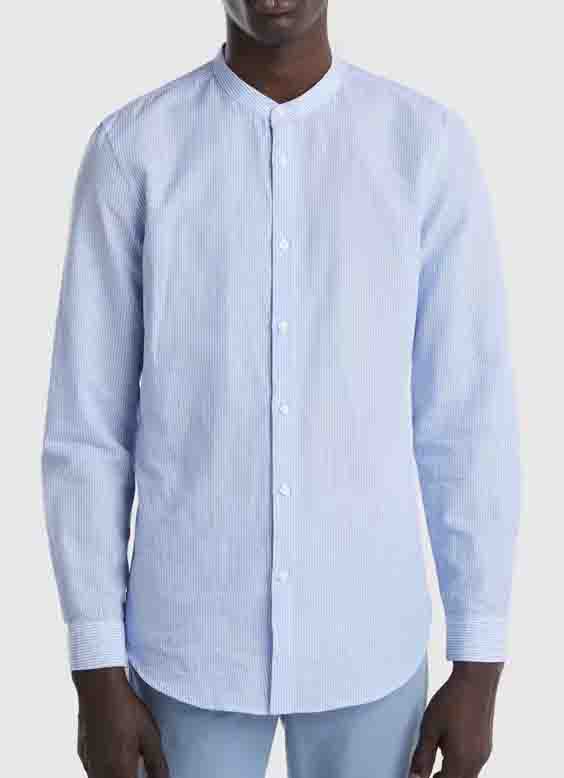 Mandarin Collar Shirt